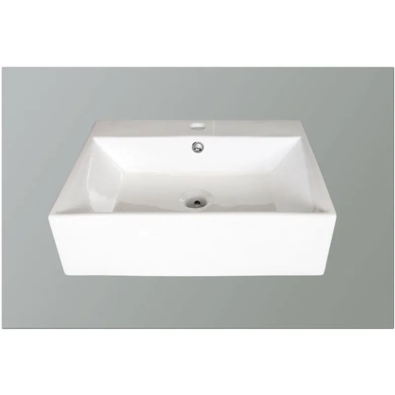 nadgradni keramički umivaonik emilia 510x420x150 mm - slika 3