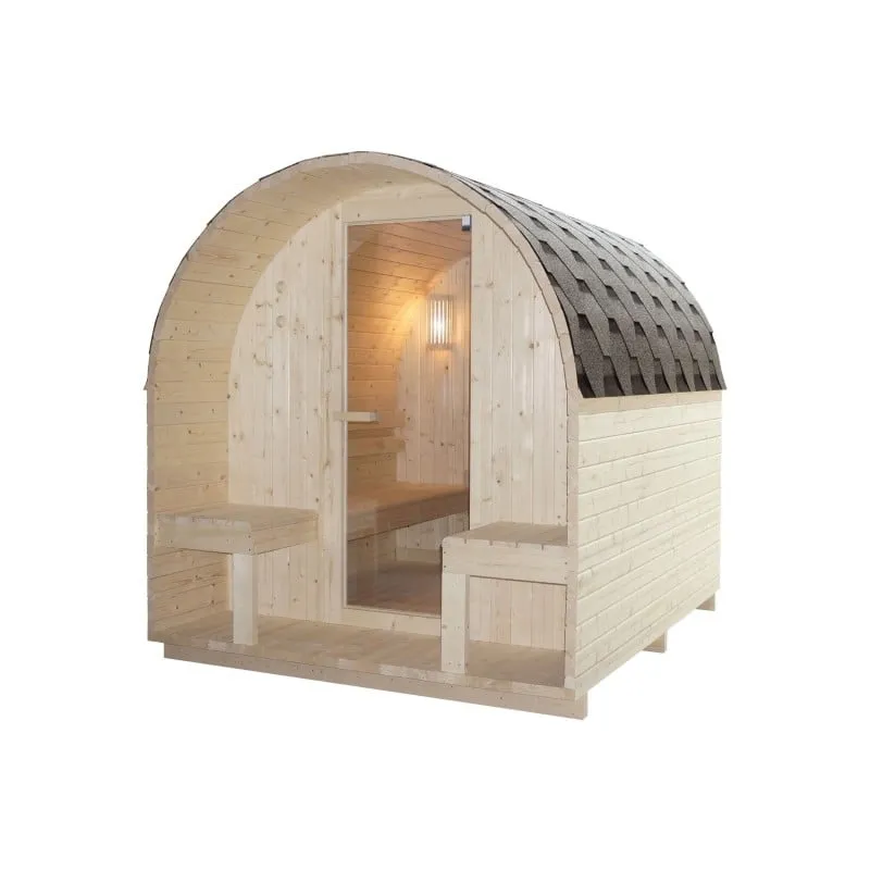 Sauna vanjska ISLAND XL za 4 osebe 189x220x200 cm - Mihovljan, Čakovec