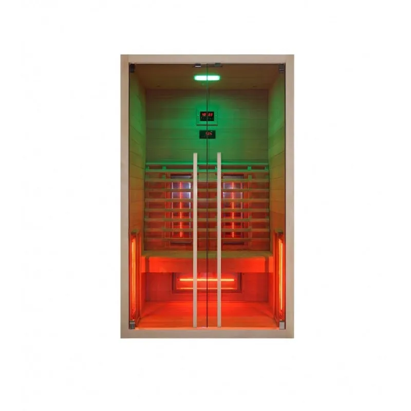 sauna infracrvena ruby 2 za 2 osobe 120x100x195 cm - slika 7