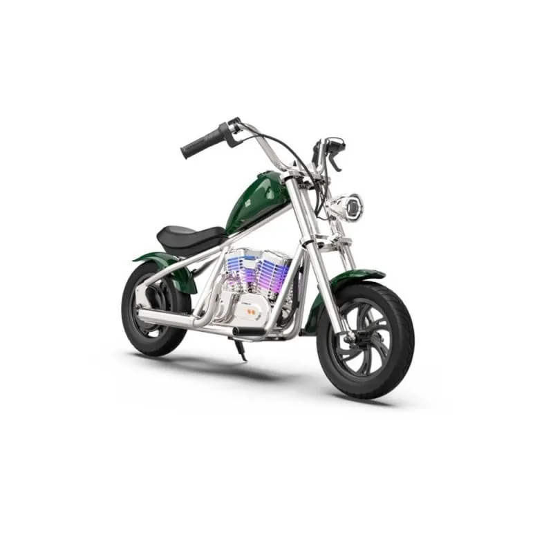 hyper gogo cruiser 12 plus (app) električni motocikl za djecu - zeleni - slika 2