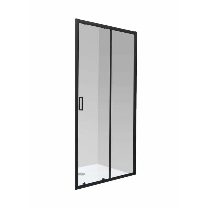 tuš vrata 120x195 cm flash wall 120 black - slika 2