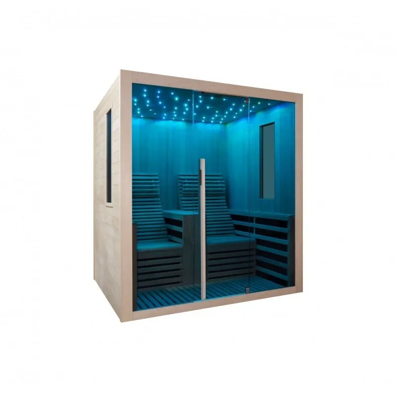 sauna infracrvena carbon 2 za 2 osobe 180x150x195 cm - slika 5