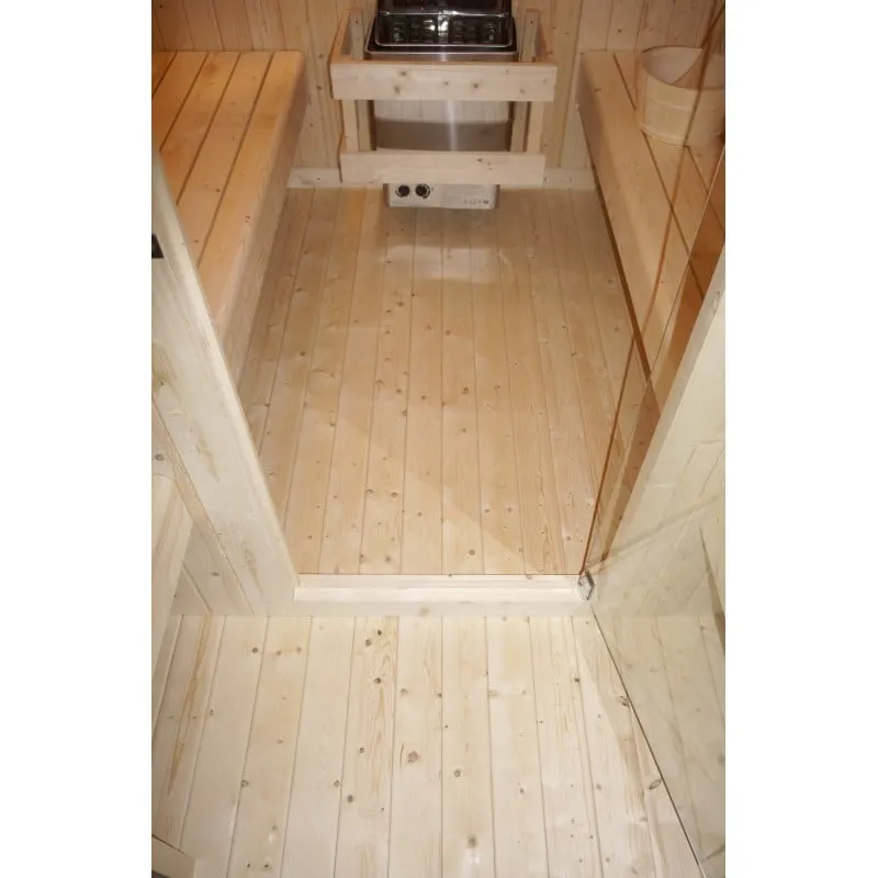 sauna vanjska island xl za 4 osebe 189x220x200 cm - slika 8