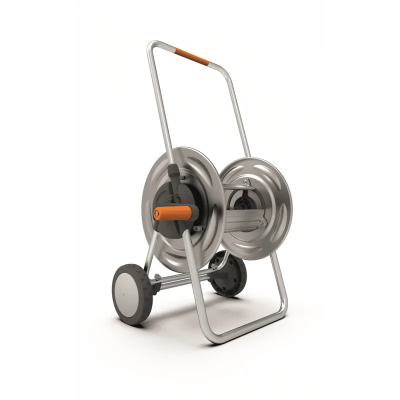 kolica za 75m 1/2" vrtne cijevi, metalni - slika 4