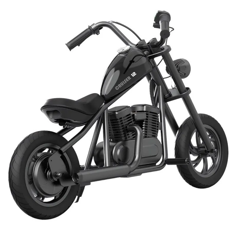 hyper gogo cruiser 12 plus električni motocikl za djecu - crni - slika 3