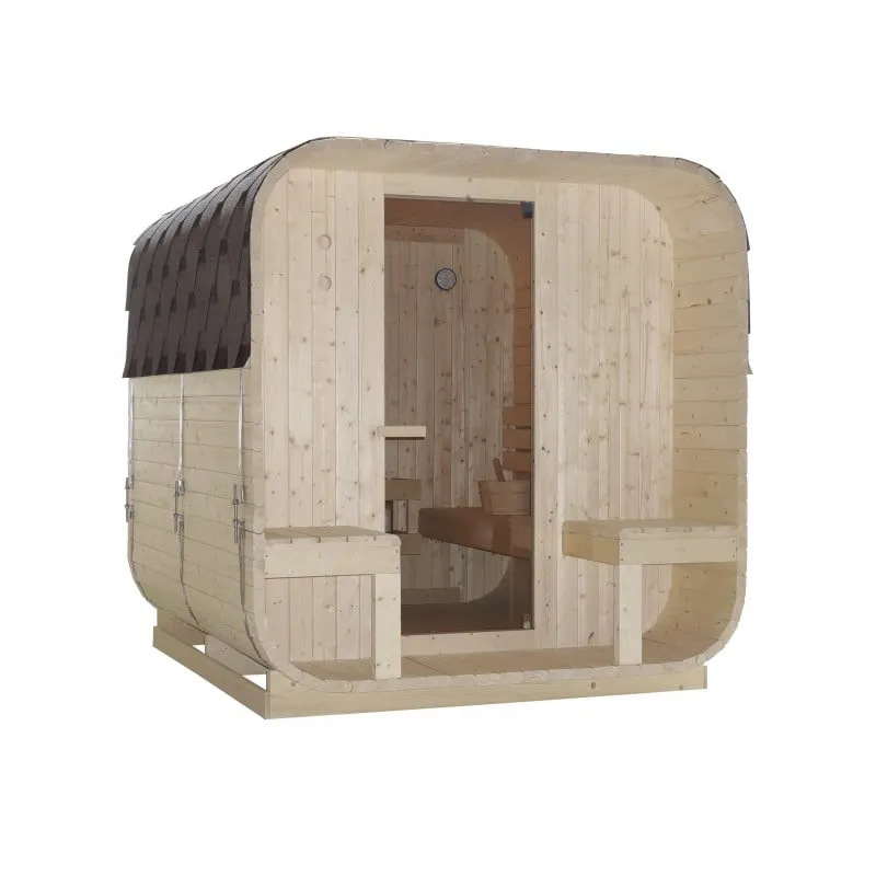 sauna vanjska göteborg za 4 osebe 188,2x220x194 cm - slika 4