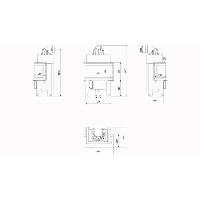 nbc bsl/p/680/280 kamin na drva - slika 4