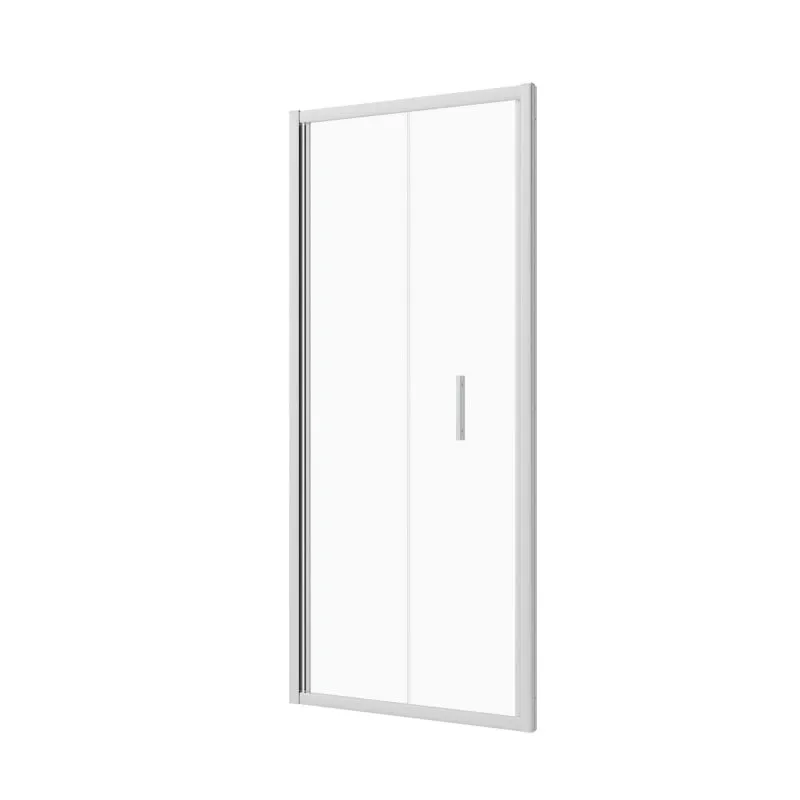 preklopna vrata krom 88-92x200cm 6mm easy-clean - slika 2