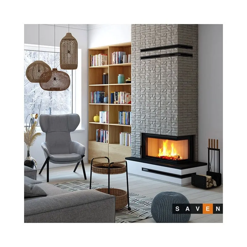 kamin ugradbeni saven energy 85x50x47r (17,0 kw) eco - slika 10