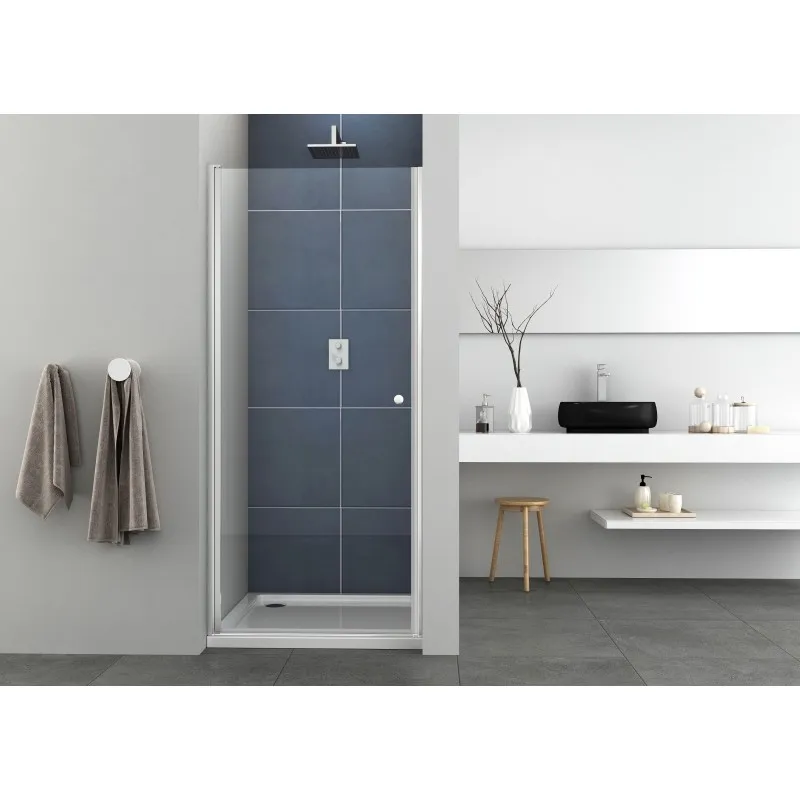 Pregrada za tuš s 1 vratima krom 78-81/195cm (MD80) - Mihovljan, Čakovec