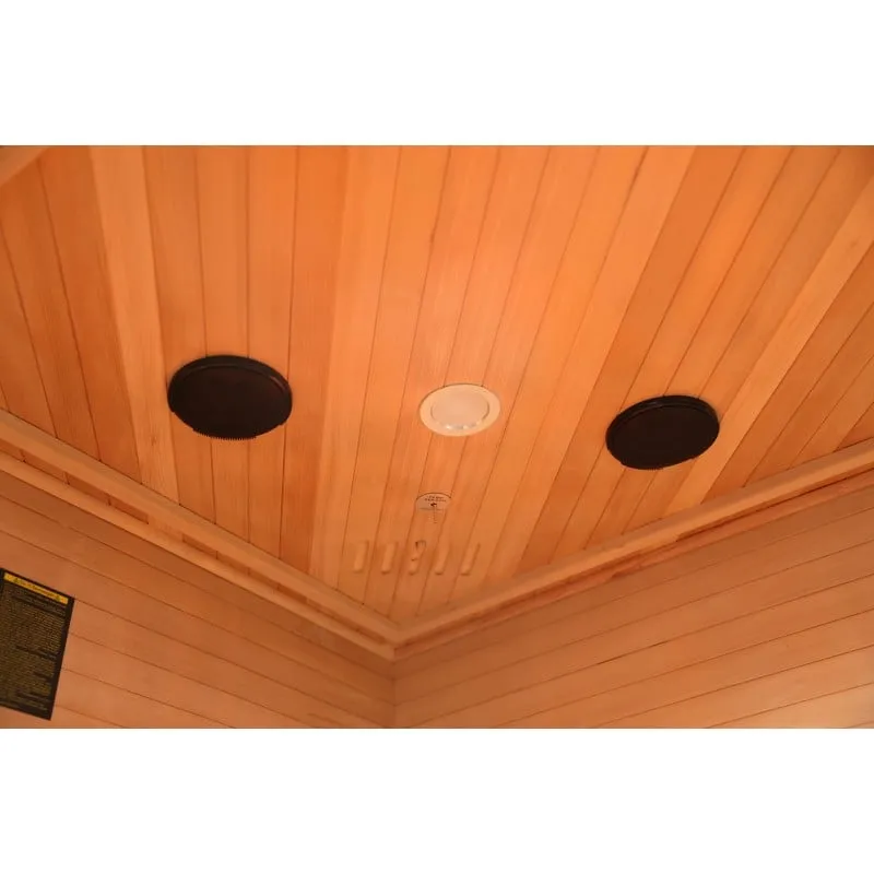 sauna supreme infracrvena za 2 osobe 120x120x190 cm - slika 11