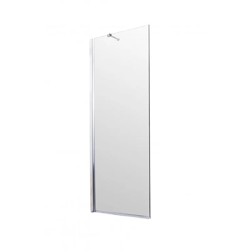 stakleni fiksni dio za tuš stijenu krom 65-67x195cm (d1170) - slika 2