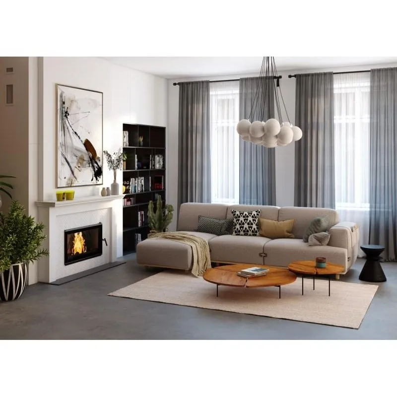 kamin ugradbeni kawmet w16 (16,3 kw) eco - slika 6