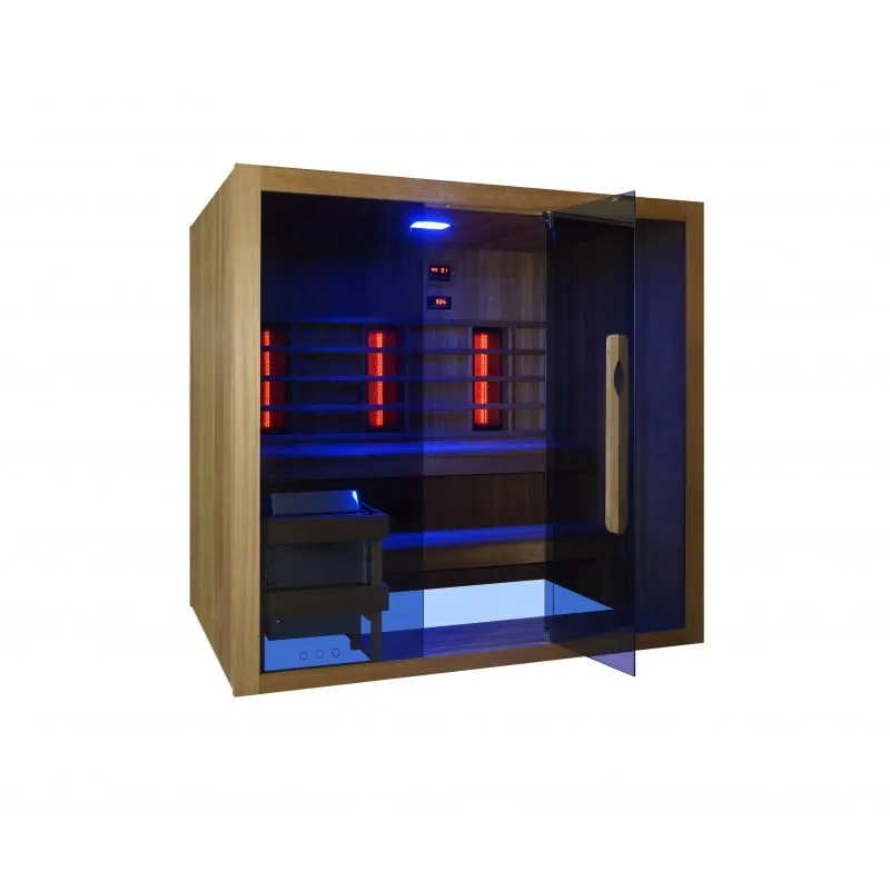 sauna kotka+ infracrvena kabina za 4-5 osoba 200x150x190 cm - slika 7