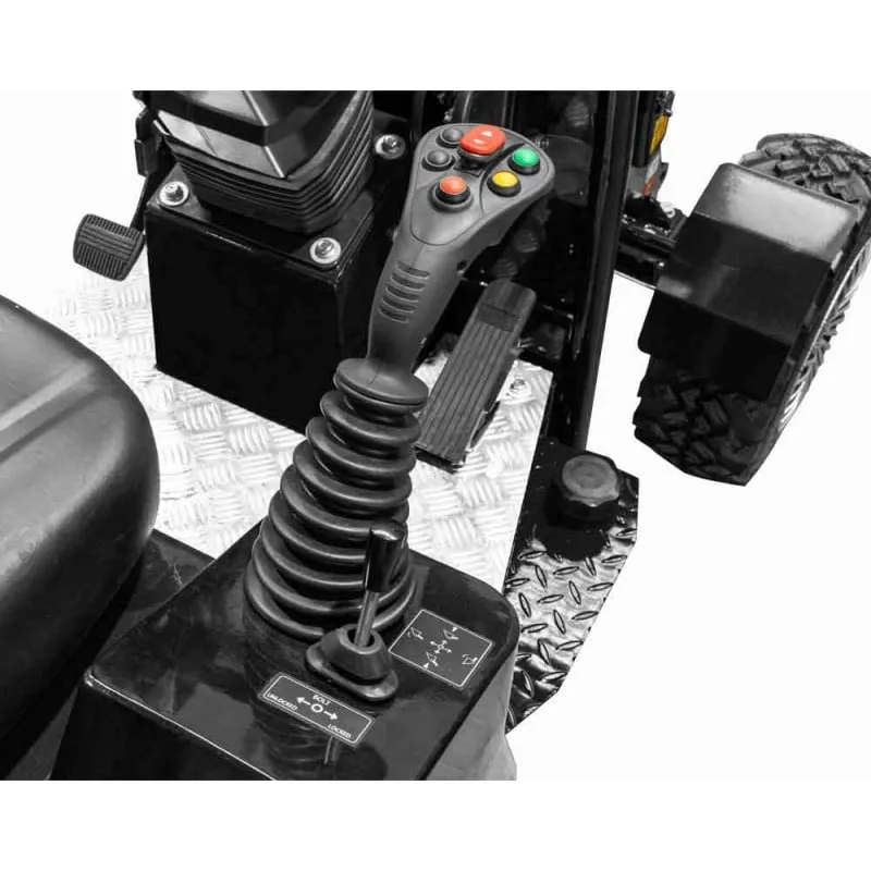 mini kompaktni utovarivač zi-hl500akku zipper maschinen - slika 10