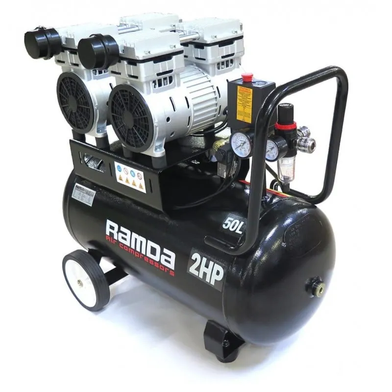 ramda kompresor tihi bezuljni 50l, 1,5kw, 8bar,120l/min - slika 4