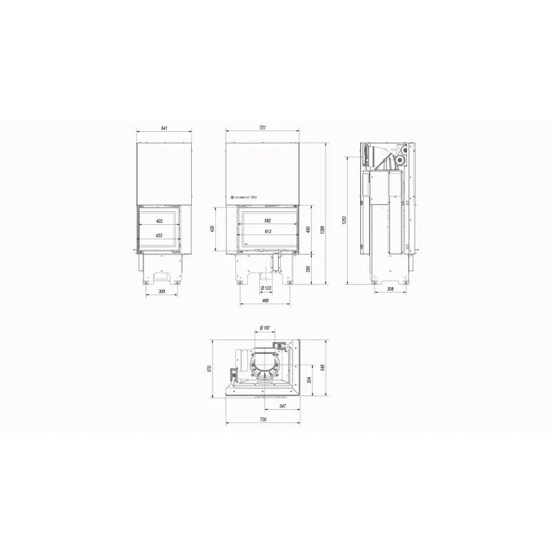 vn p 610 430 ugradbeni kamin - slika 5