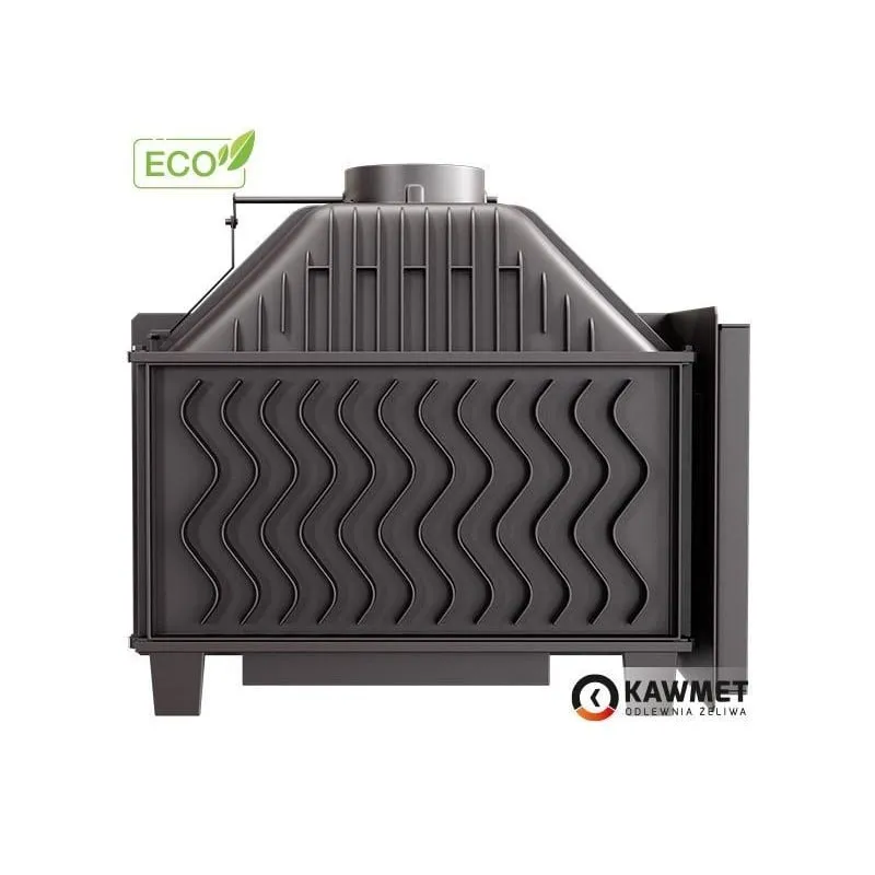 kamin ugradbeni kawmet w16 lb black (13,5 kw) eco - slika 4