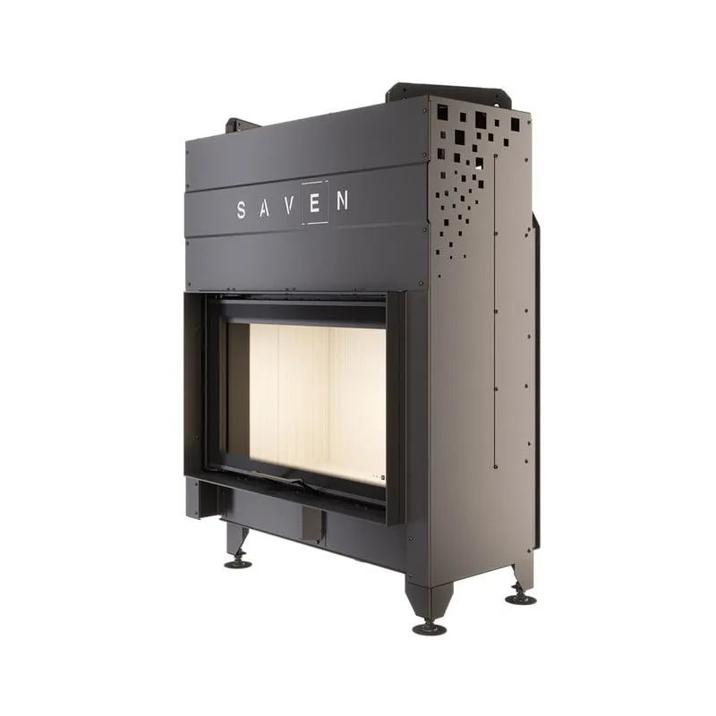 kamin ugradbeni g/saven energy up 80x50 (17,0 kw) eco - bijeli šamot - slika 6