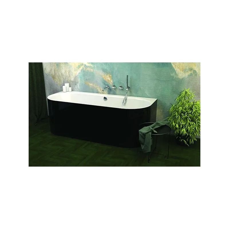 neat wall black mat samostojeća kada 180x75cm - slika 3
