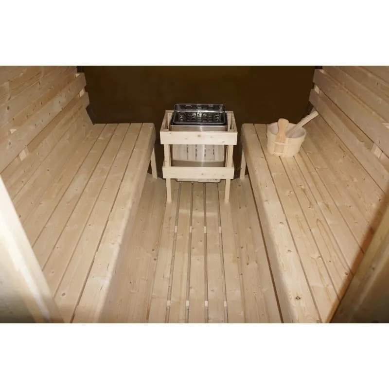 sauna vanjska nyborg l v sodu za 6 osobe 194,2x244,9x194,9 cm - slika 8