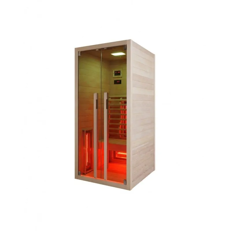 sauna infracrvena ruby 1 za 1 osobu 90x100x195 cm - slika 6