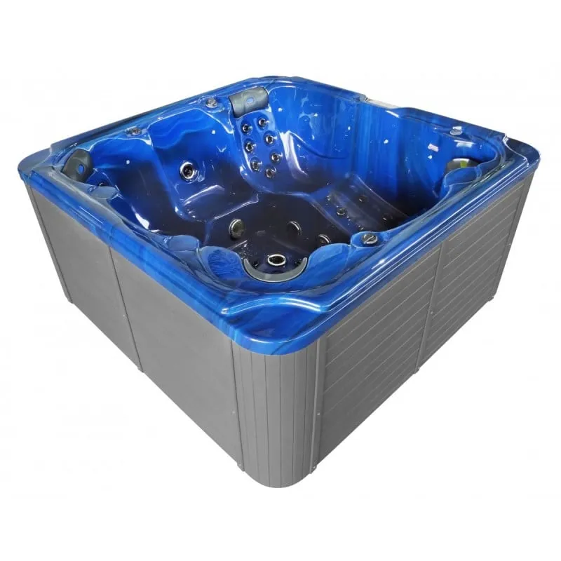 Bazen hidromasažni-jacuzzi vanjski Oasis maxi - Plavi mramor 210x210x95 cm - Mihovljan, Čakovec