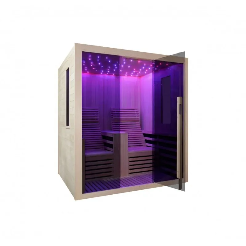 sauna infracrvena carbon 2 za 2 osobe 180x150x195 cm - slika 6