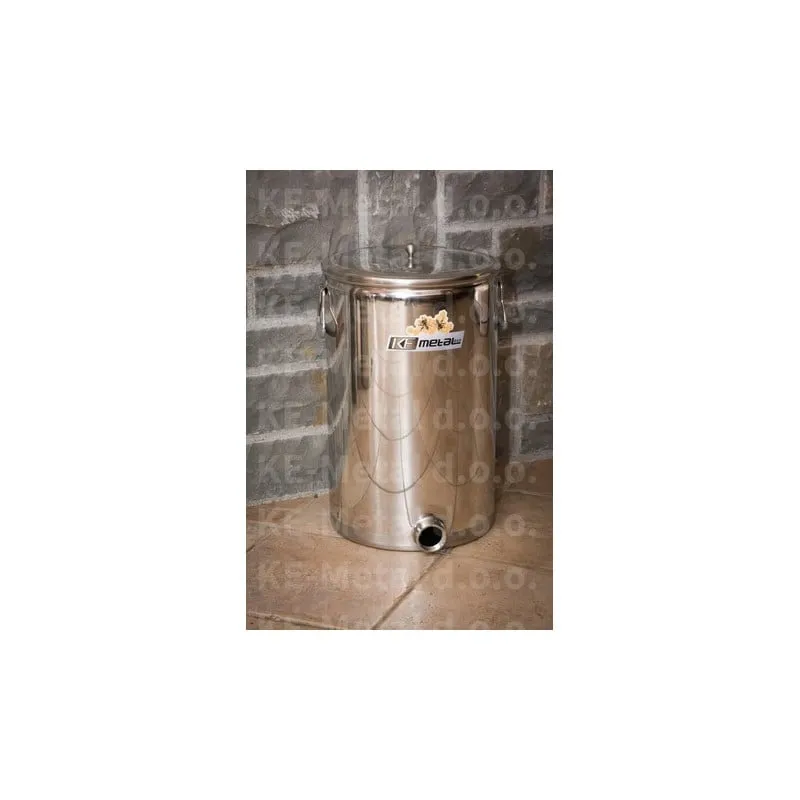 posuda inox za med 40 litara, 55kg - slika 2