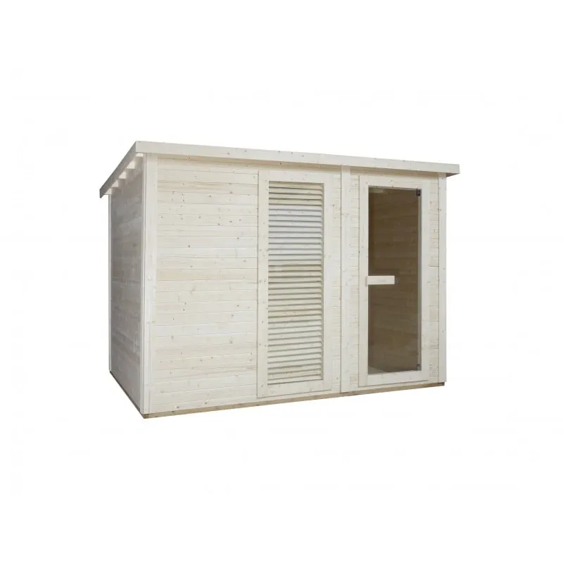 sauna vanjska vaasa za 4-6 osoba 310x230x219,5 cm - slika 2