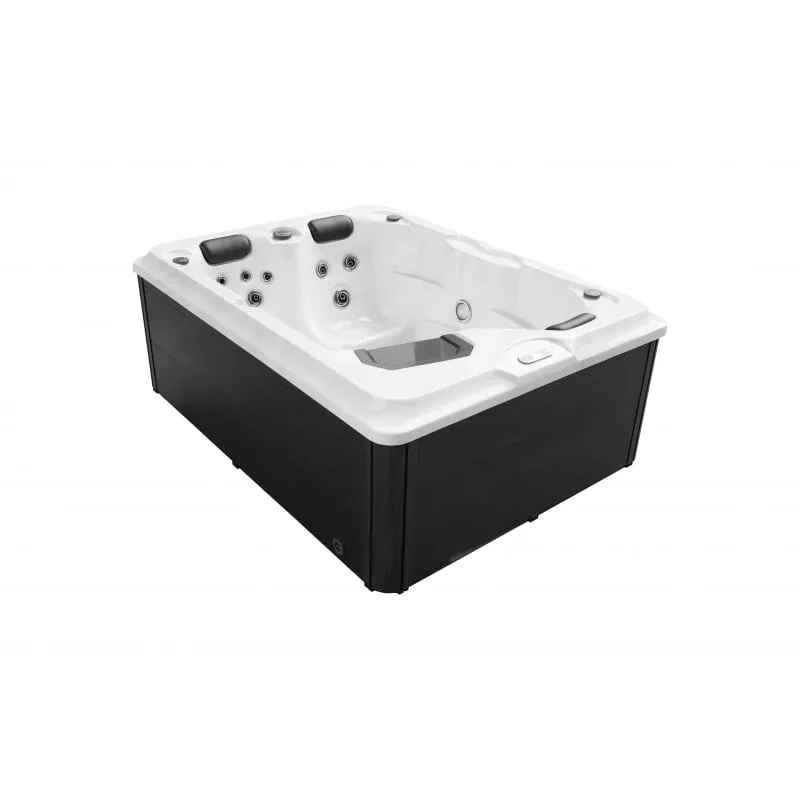 bazen hidromasažni - jacuzzi vanjski diablo - bijeli mramor 210x160x80 cm - slika 4