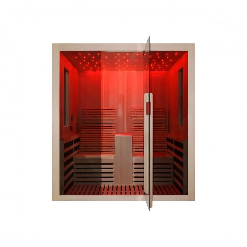 sauna infracrvena carbon 2 za 2 osobe 180x150x195 cm - slika 4