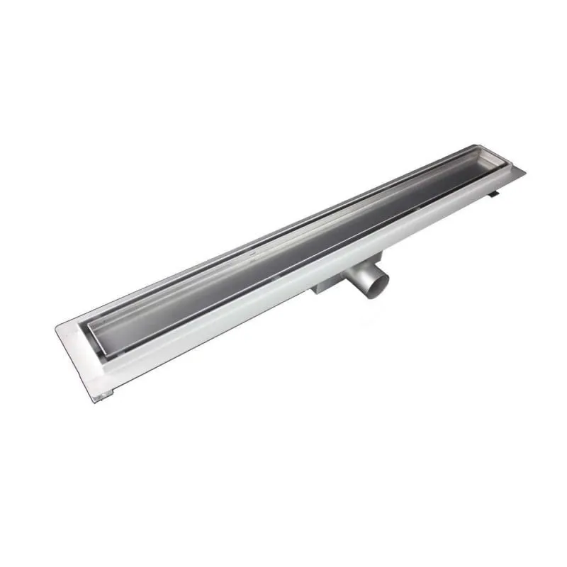 tuš kanal 60 cm nehrđajući čelik, kromirani izgled - slika 5