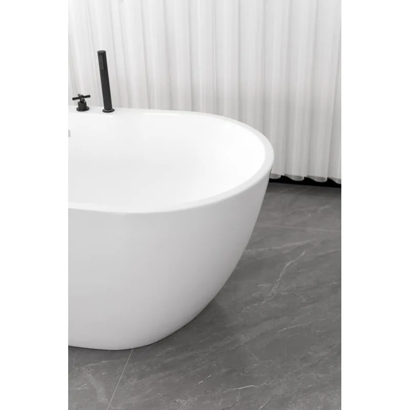 kada samostojeća aruba 170x75x58 cm bijela - slika 9