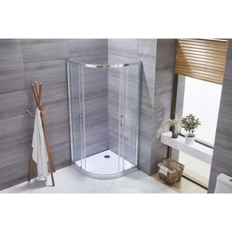 tk silver line 80 r polukružna tuš kabina 80x80x195cm - slika 5