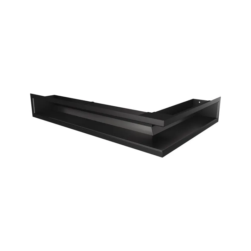 Ventilacijska kutna rešetka SAVEN LOFT/NL/90X400X600 - crna - Mihovljan, Čakovec
