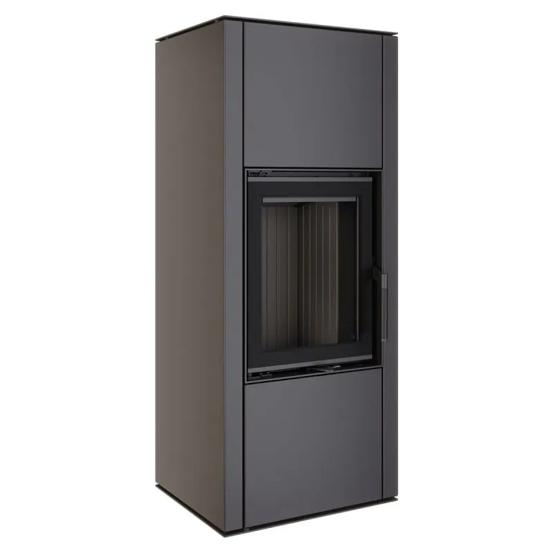 peć na drva samostojeća saven vatra l 40x50 black eco (6,6 kw) - slika 7
