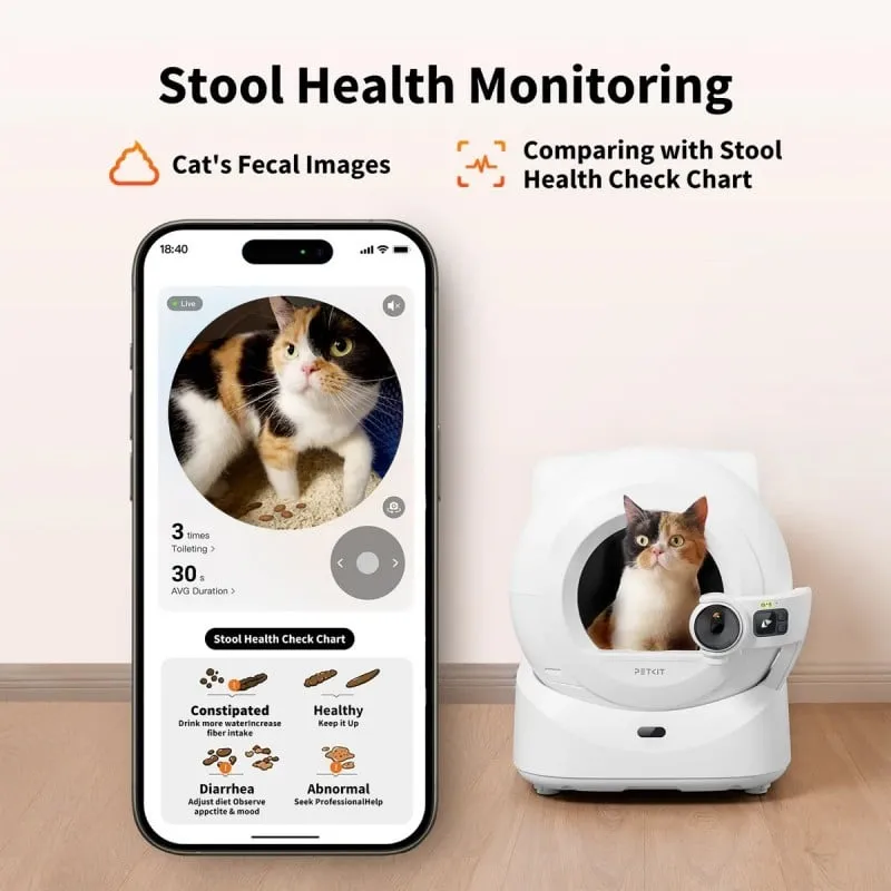 petkit purobot ultra - samočisteći pametni wc za mačke - slika 7