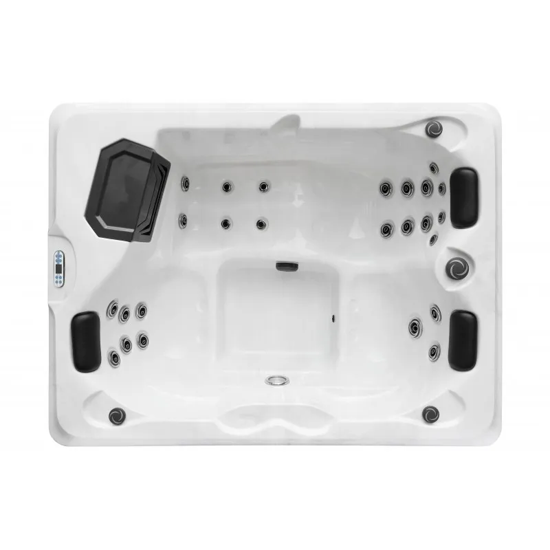 Bazen hidromasažni - jacuzzi vanjski DIABLO - Bijeli mramor 210x160x80 cm - Mihovljan, Čakovec