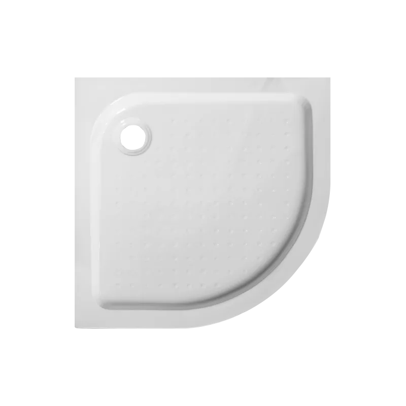 tuš kada bijela polukružna 80x80x15cm - slika 4