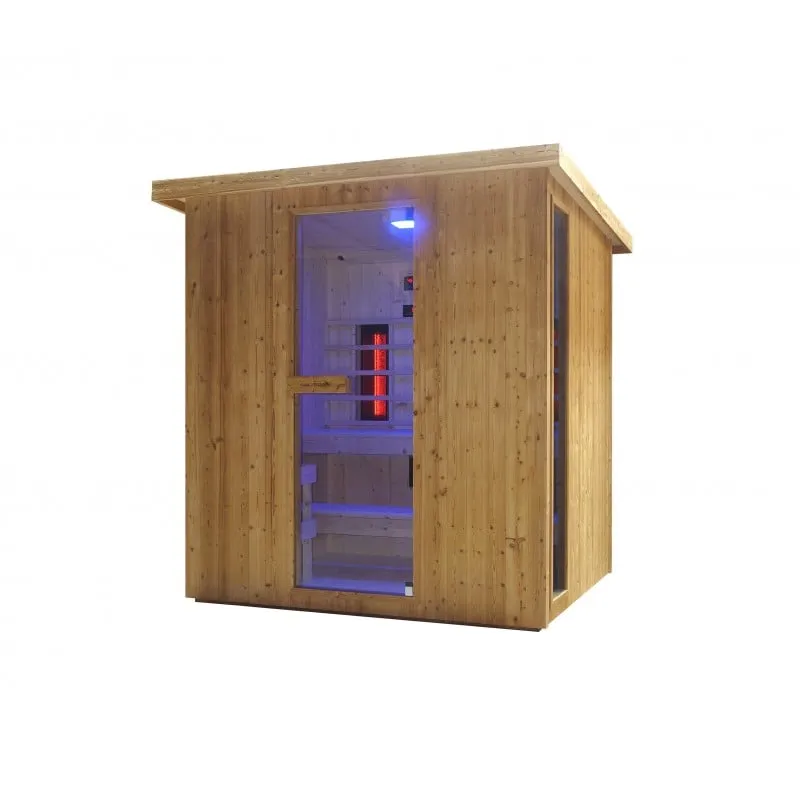 sauna vanjska lahti za 6 osoba - 198x181,5x202,2 cm - slika 4