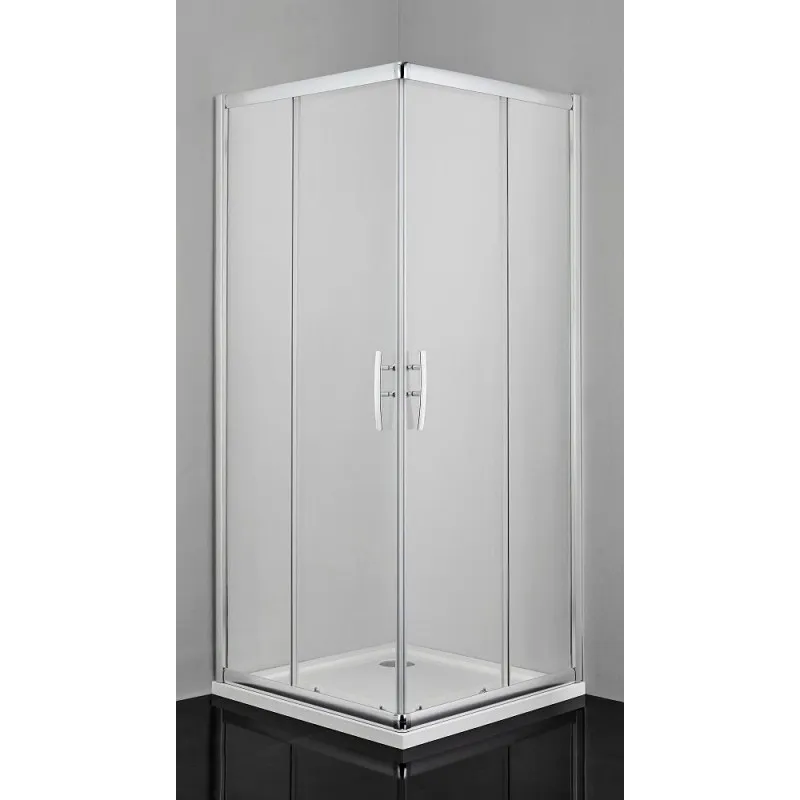 Klizna kutna vrata za tuš PRO-LINE, krom 78,5-80x200 - Mihovljan, Čakovec