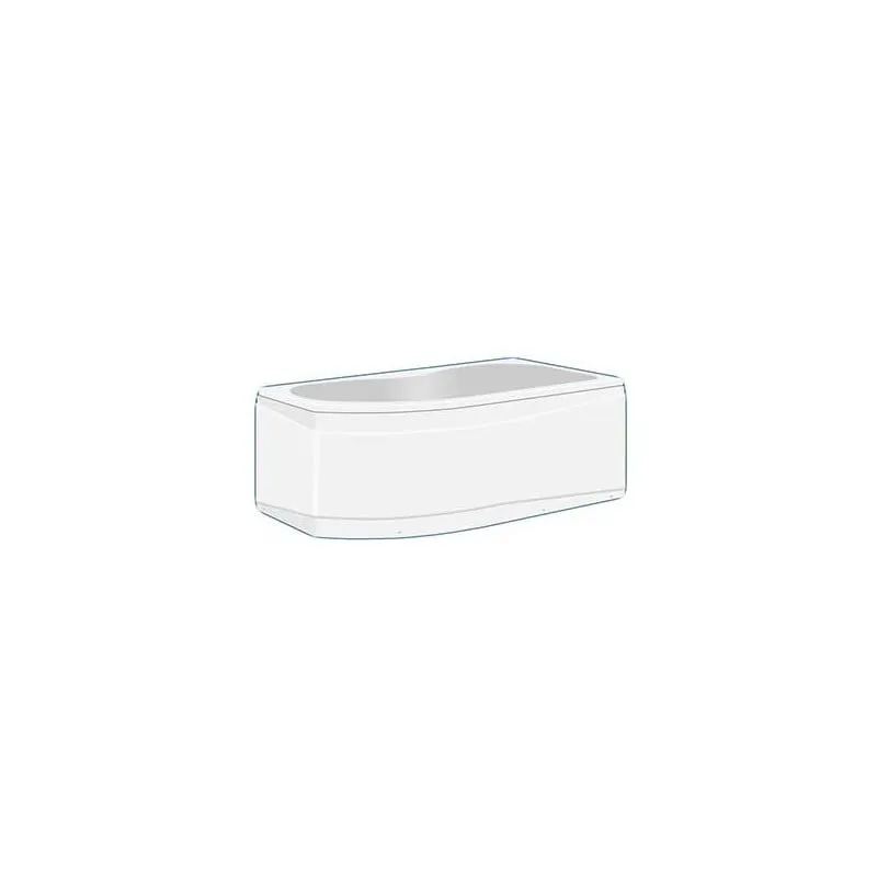 elegant 150 r/o akrilna kada sa oblogom - slika 2