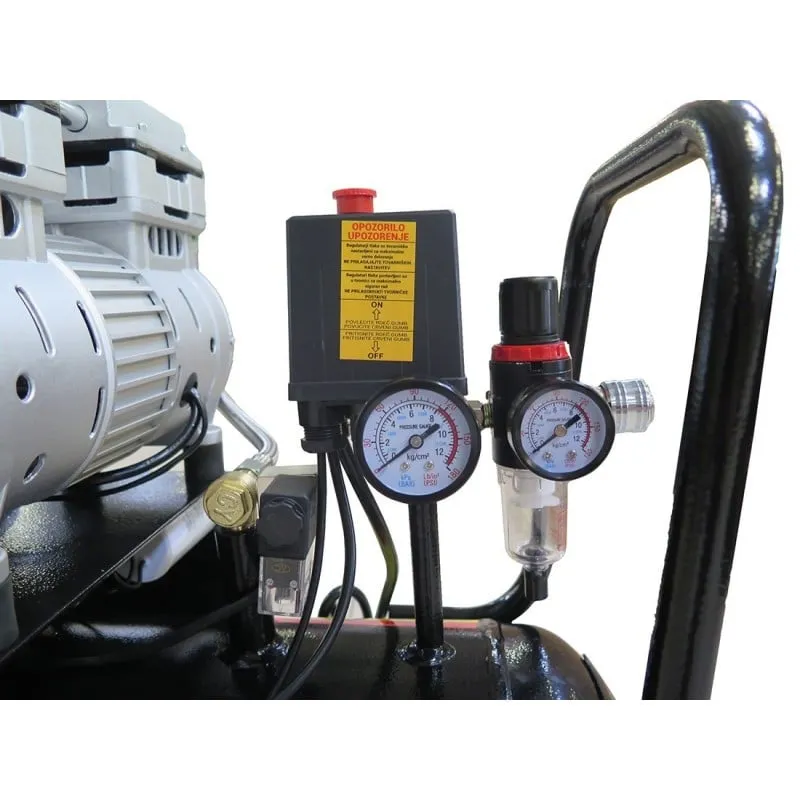 ramda kompresor tihi bezuljni 50l, 1,5kw, 8bar,120l/min - slika 12