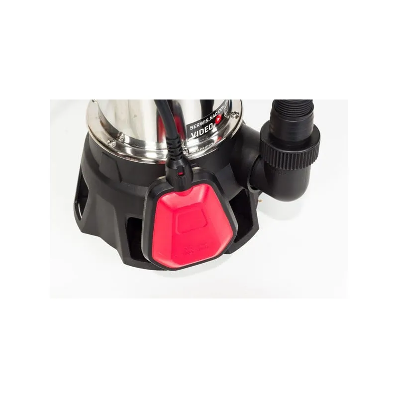 potopna pumpa nac za prljavu vodu inox 1000w - slika 3