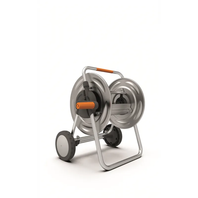 kolica za 75m 1/2" vrtne cijevi, metalni - slika 3