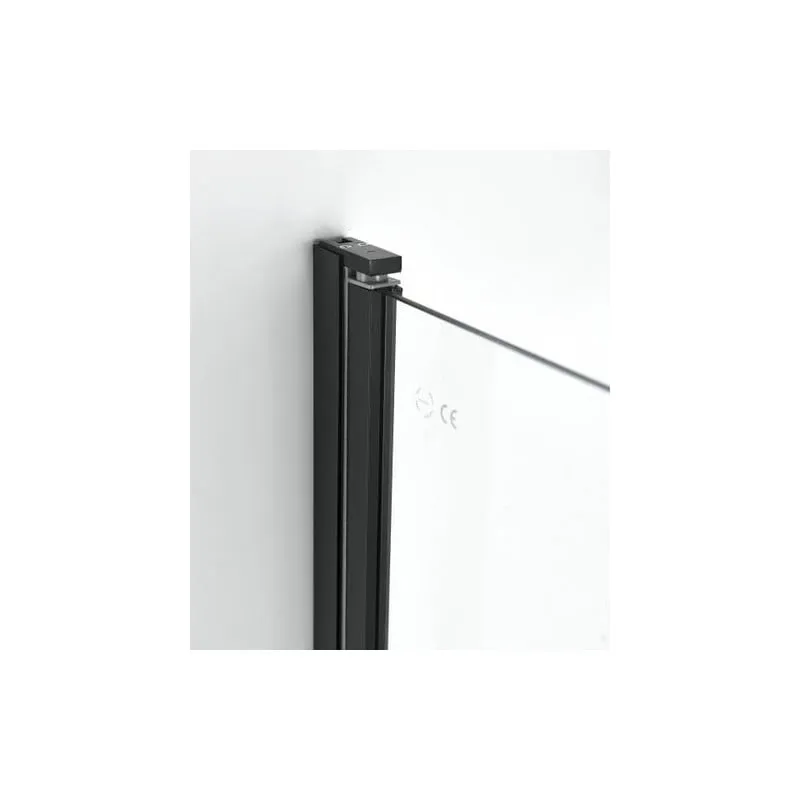 fiksno staklo 80cm crno mat 78-79,5x195cm - slika 2