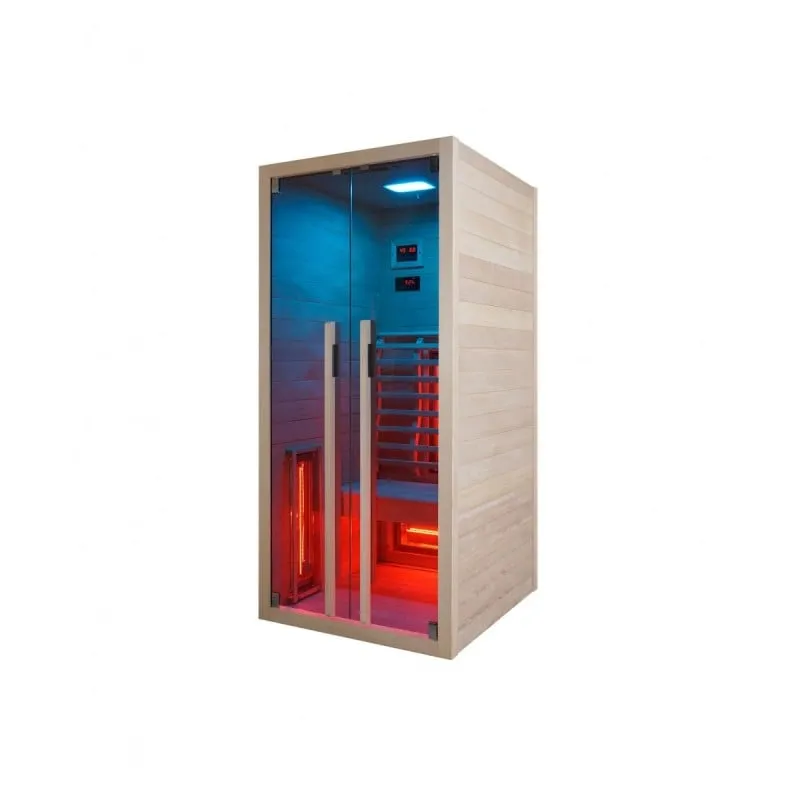 sauna infracrvena ruby 1 za 1 osobu 90x100x195 cm - slika 5