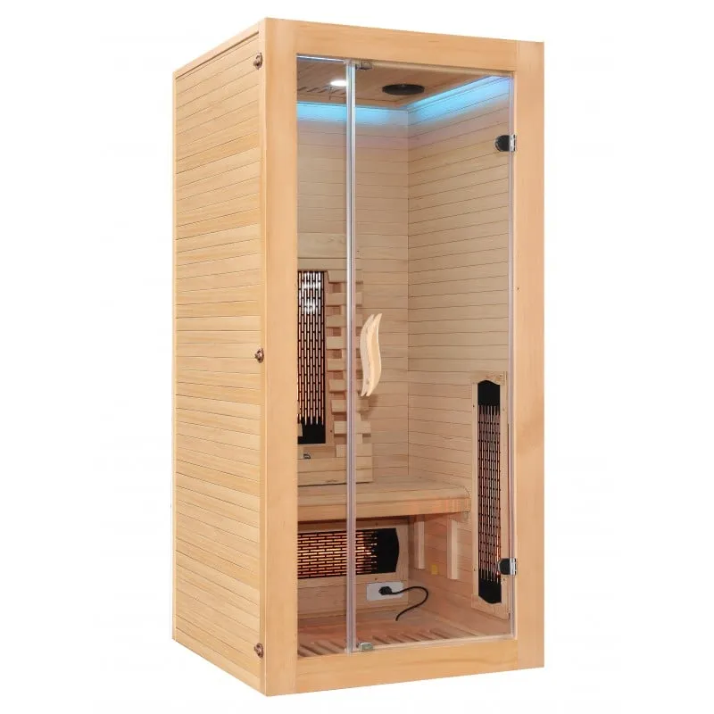 sauna infracrvena malmö 1 za 1 osobu 90x90x190 cm - slika 10