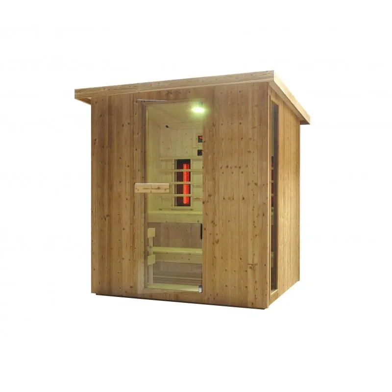sauna vanjska lahti za 6 osoba - 198x181,5x202,2 cm - slika 5
